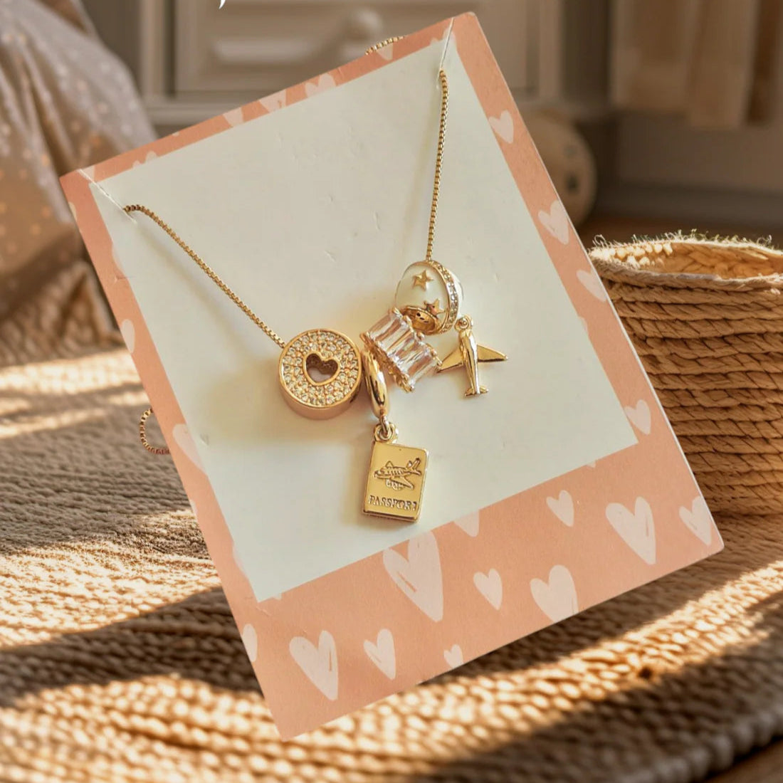 Wanderlove Charm Necklace