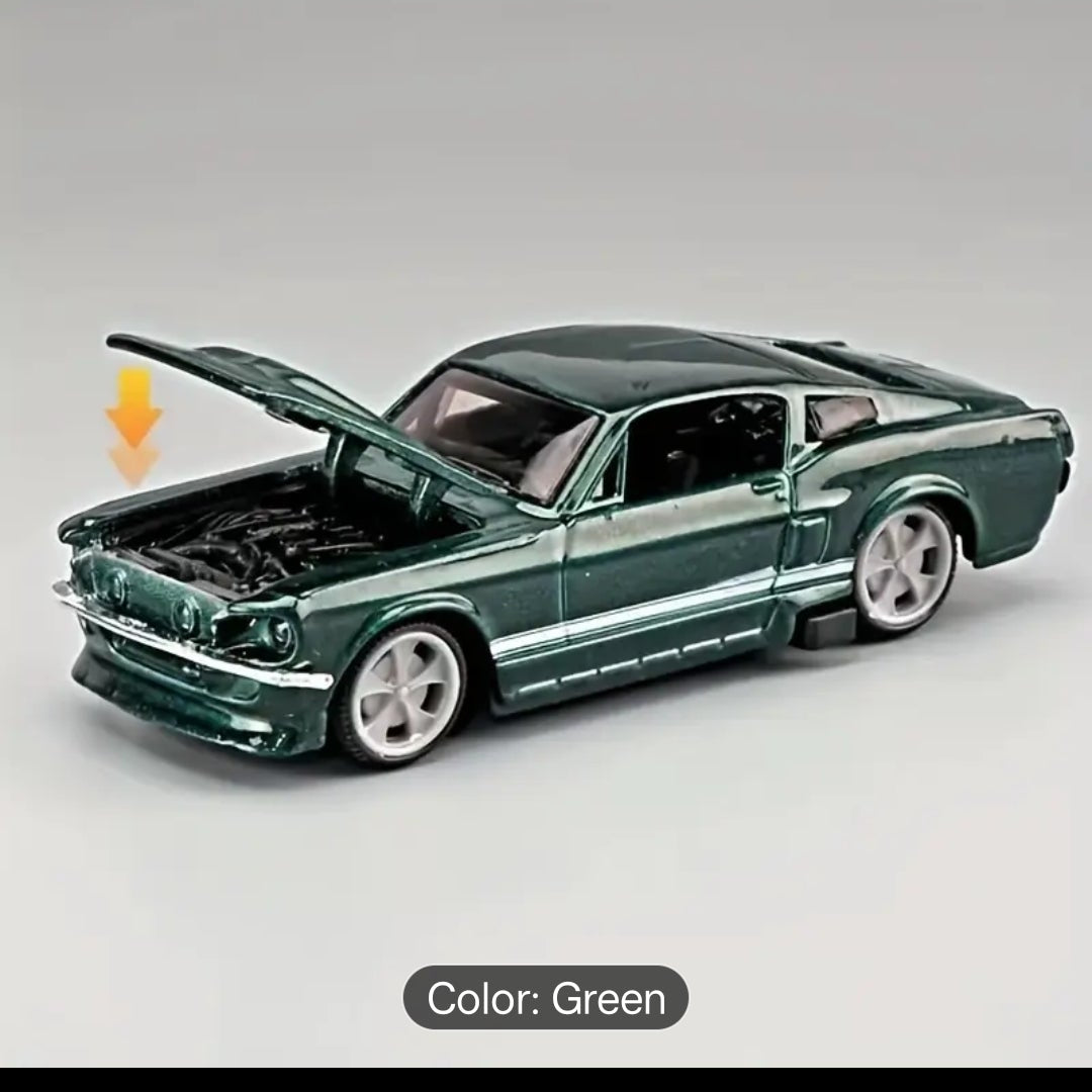 Official Bburago 46 1967 Ford Mustang GT - 1 : 64 Diecast Scale Model