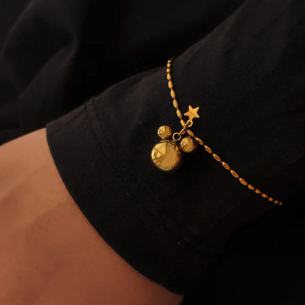 Tiny Bear Charm Bracelet