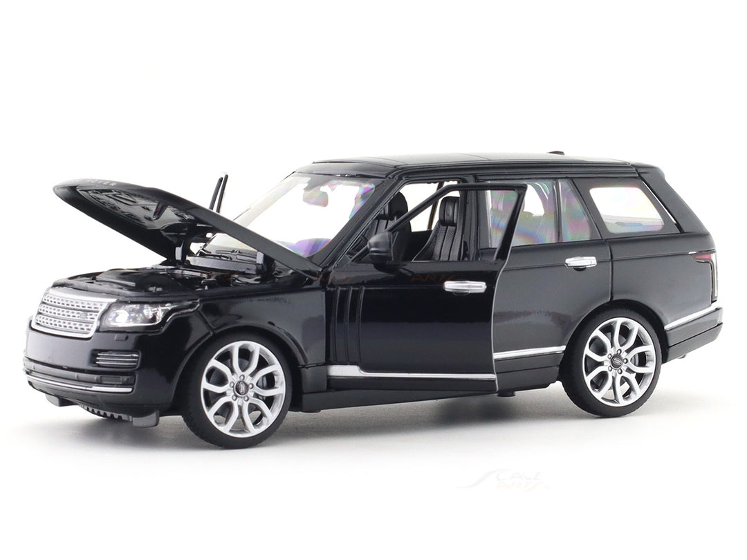 Land-Rover Range Rover black 1:24 Rastar licensed diecast alloy scale model car collectible