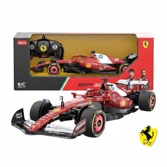 Official Ferrari SF-24 Formula 1 Remote Control Car | 1:18 Scale 2.4GHz RC Racing Car Charles Leclerc Number 16