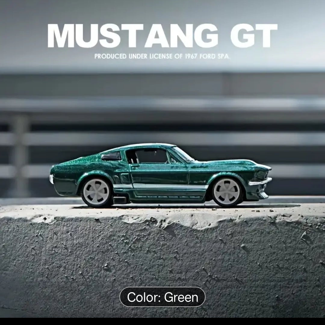 Official Bburago 46 1967 Ford Mustang GT - 1 : 64 Diecast Scale Model