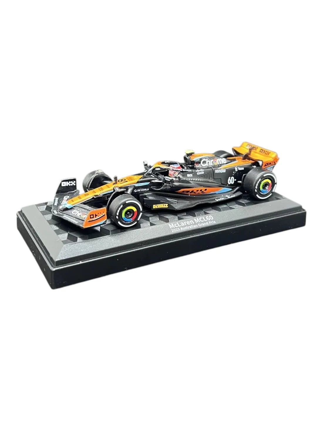 Scale 1 : 43 Official Licensed CCA Cool-Chic Auto Diecast Metal Model Car - 2023 Australian Grand Prix Mclaren F1 MCL60
