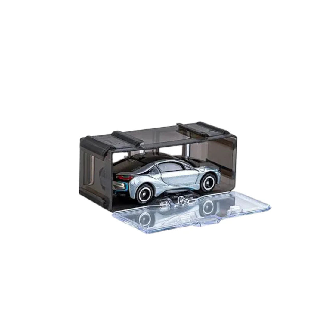 6 Layer Interlocking Acrylic Storage Case Diecast Organizers Set of 6 - Cars Not Included