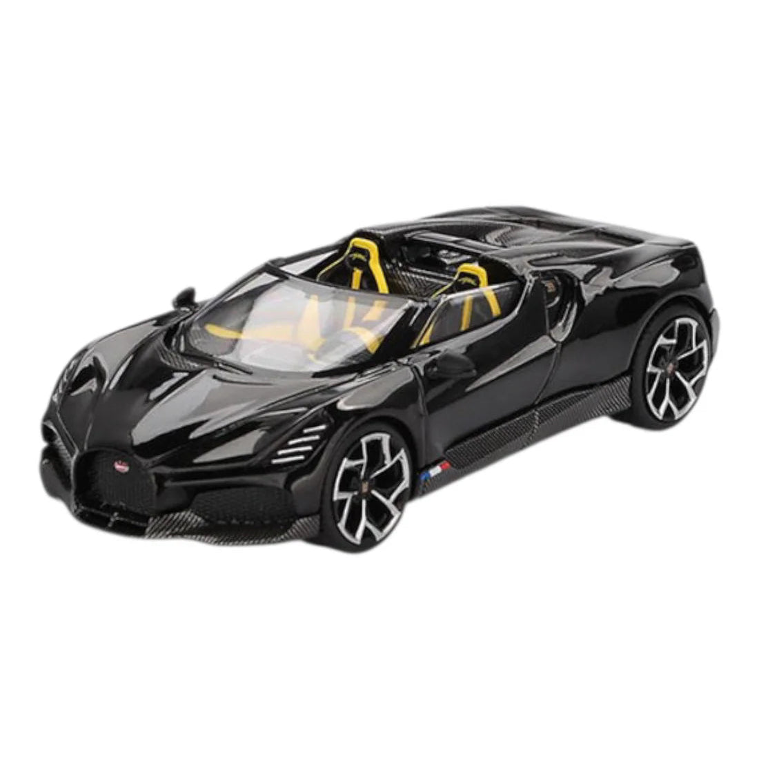 Mini GT Imported Code 1058 - Bugatti W16 Mistral Black