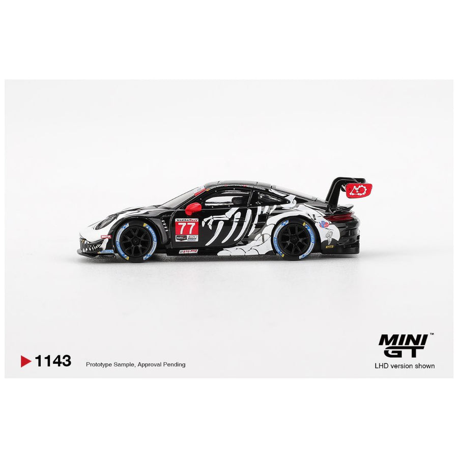 Imported MINI GT 1143 – Porsche 911 GT3 R #77 AO Racing 2025