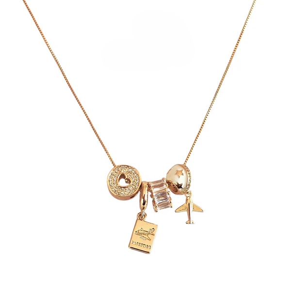 Wanderlove Charm Necklace