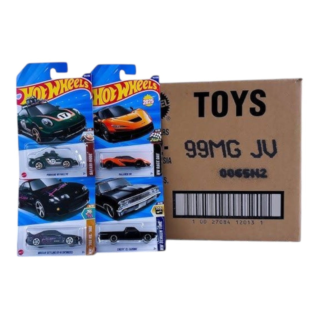 Hot Wheels 2025 Imported G Case Vehicle Exclusive Collection - Full Box 72 Pcs