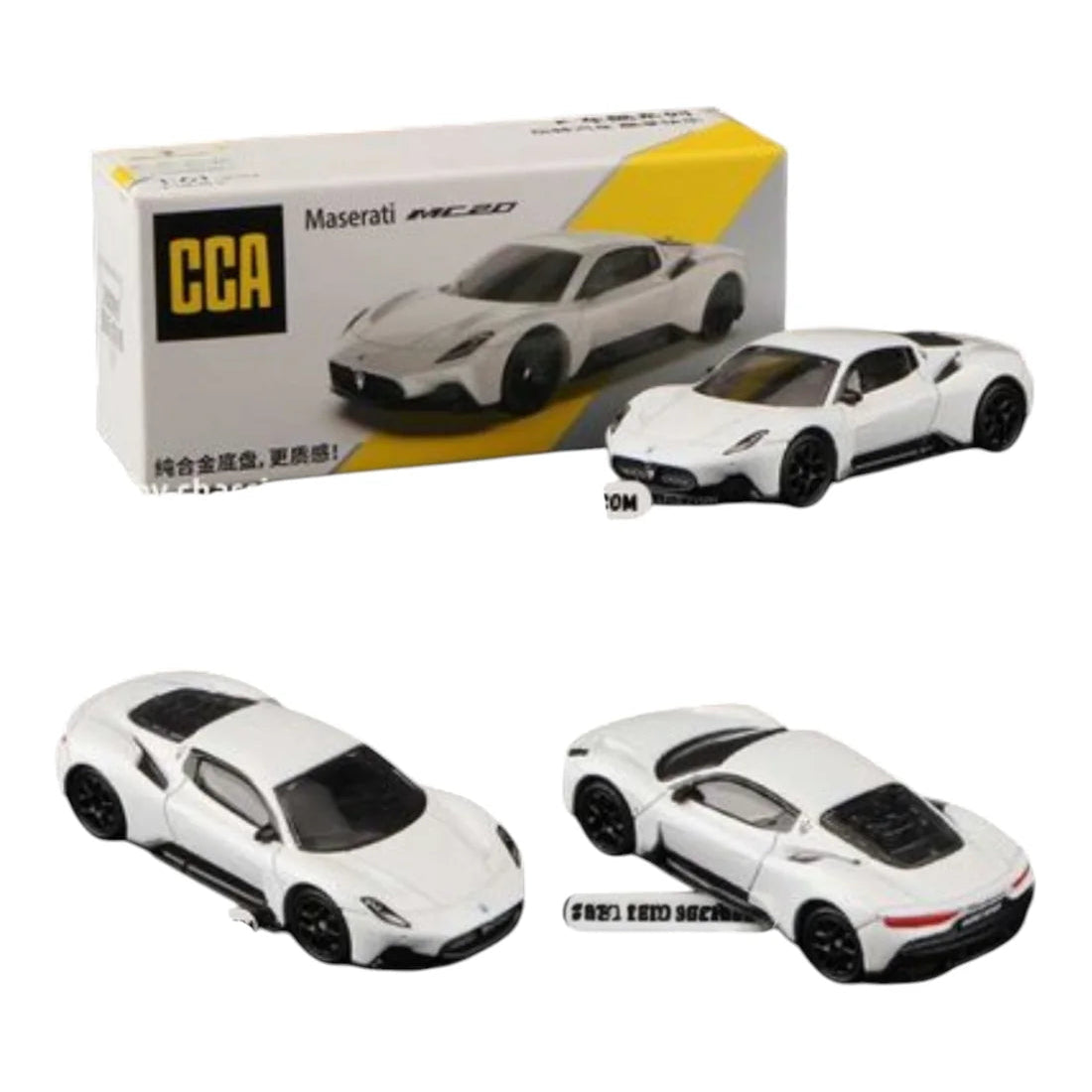 Scale 1 : 64 CCA Maserati MC20 Diecast Metal Model Car