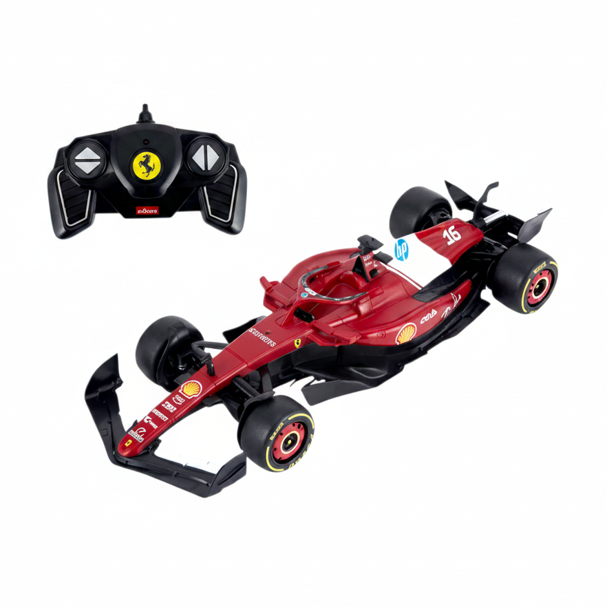 Official Ferrari SF-24 Formula 1 Remote Control Car | 1:18 Scale 2.4GHz RC Racing Car Charles Leclerc Number 16