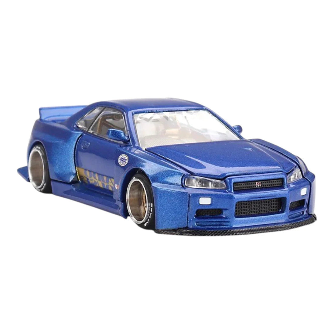 Kaido House x Mini GT - Nissan Skyline GT-R (R34) Kaido Works Shinjuku V2