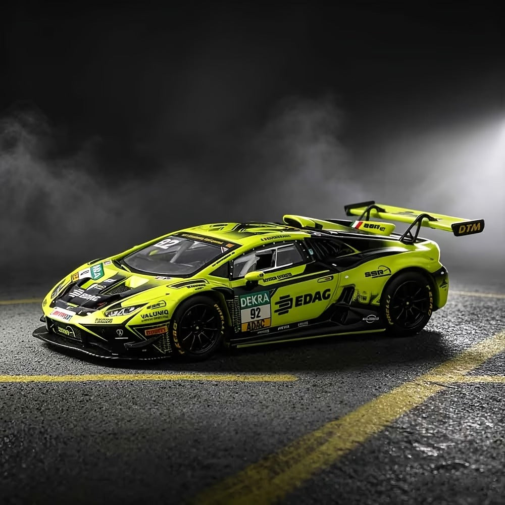 Trends Hobby Lamborghini Huracan GT3 EVO2 DTM 2023 #92 1:64 Diecast Model Car