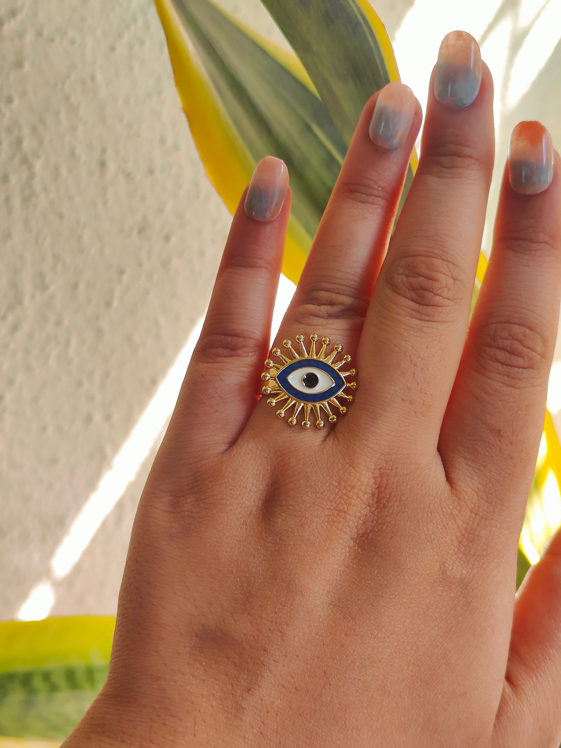 Evil Eye Glam Ring