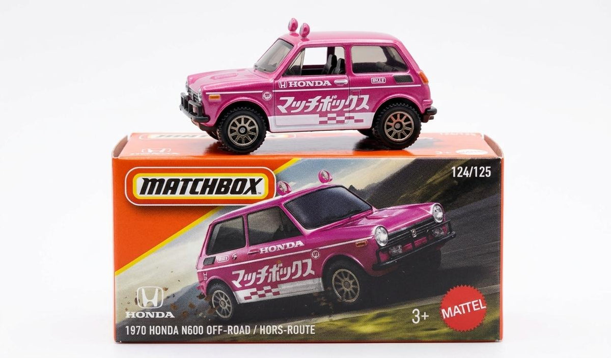Matchbox Imported 1970 Honda N600 Off-Road 1:64 Diecast Model Car