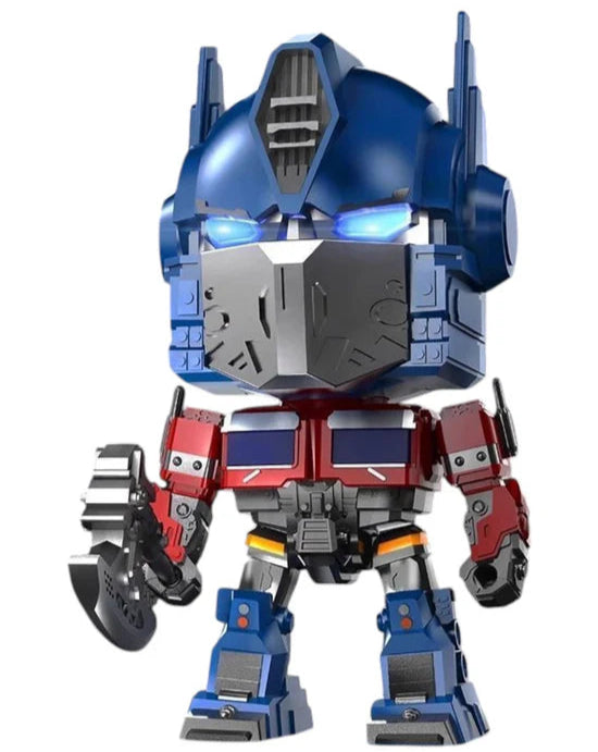 Hasbro Official Transformers Optimus Prime Sound-Light Alloy Doll - Battery Operated