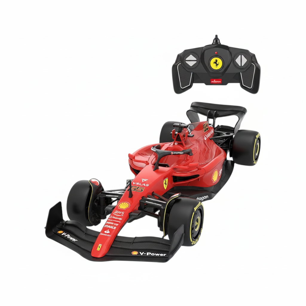 Rastar Official Licensed Ferrari F1-75 Formula 1 RC Car 1:12 Scale Remote Control Racing Car Charles Leclerc Number 16