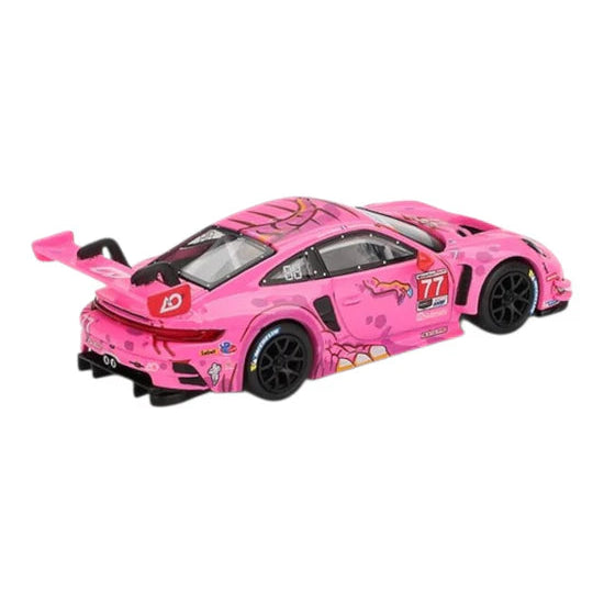 Mini GT Imported Code 1052 - Porsche 911 GT3 R #77 2024 IMSA Road America AO Racing