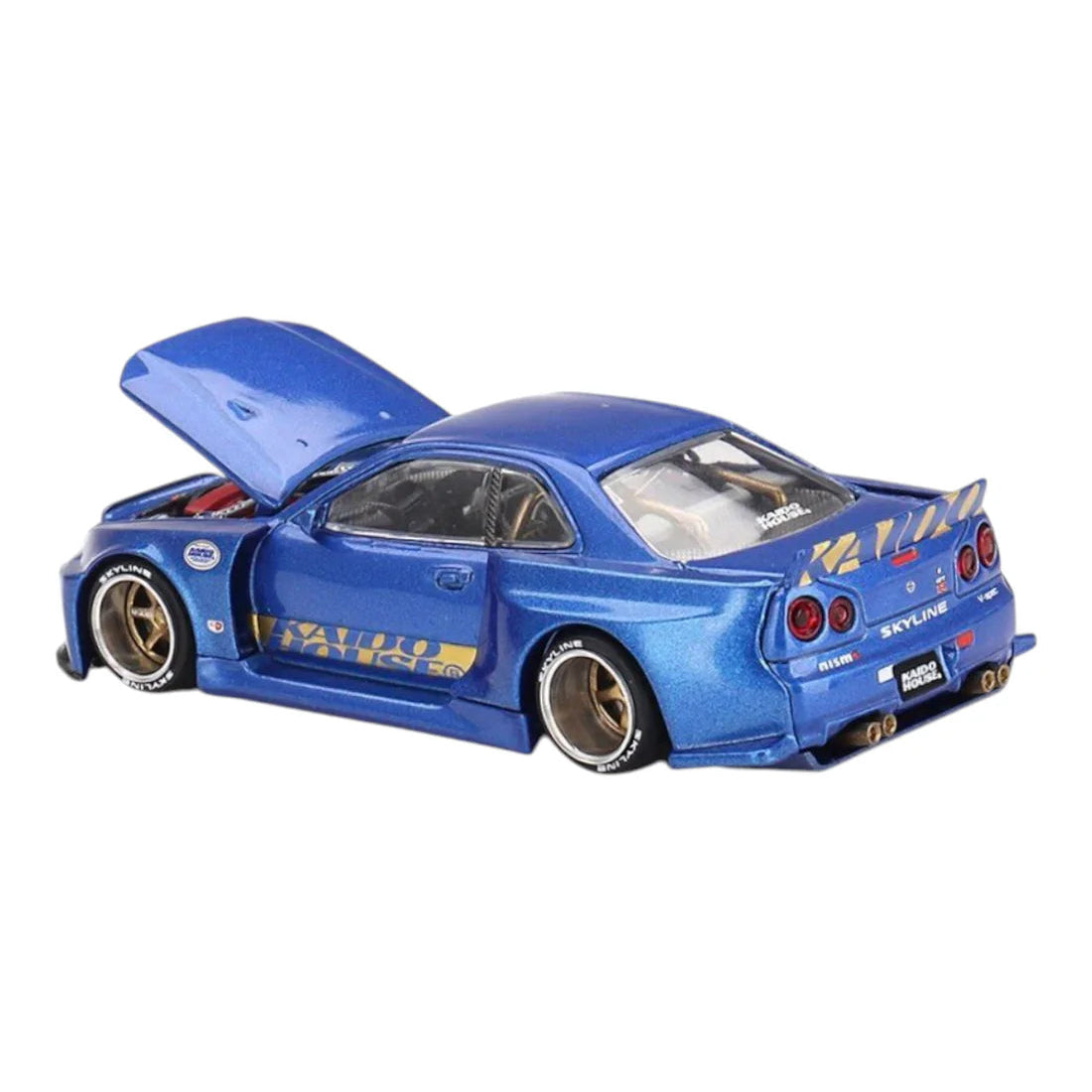 Kaido House x Mini GT - Nissan Skyline GT-R (R34) Kaido Works Shinjuku V2