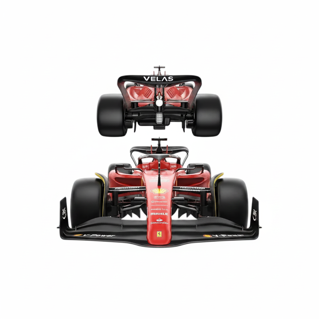 Rastar Official Licensed Ferrari F1-75 Formula 1 RC Car 1:12 Scale Remote Control Racing Car Charles Leclerc Number 16