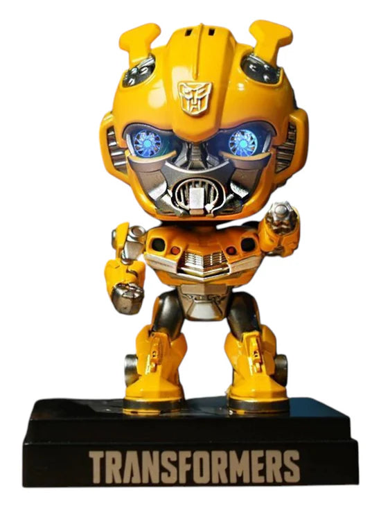 Hasbro Official Transformers Bumblebee Sound and Light Alloy Doll - Battery Operated