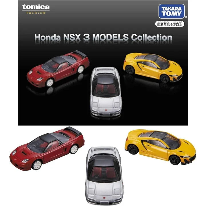 Takara Tomy Tomica Honda Nsx 3 Models Collection Set 1/60 Scale