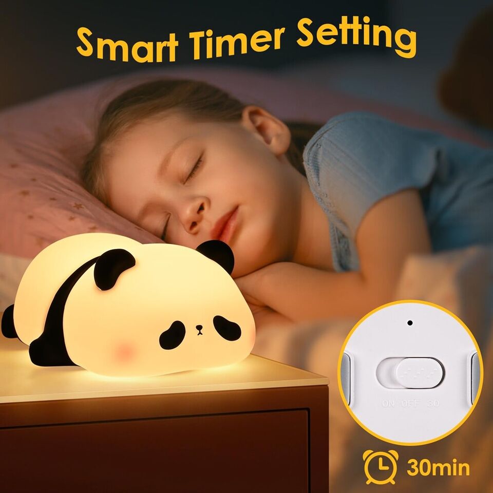 Panda Touch Silicon Lamp With Usb Premium Quality