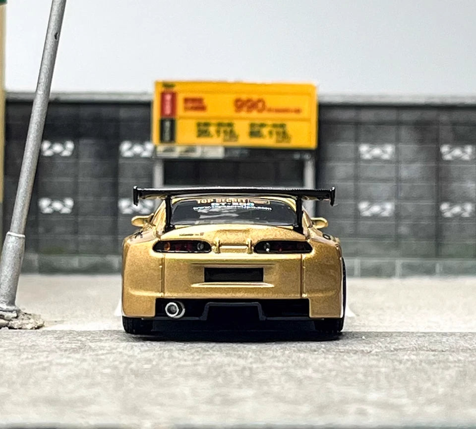Mini GT Toyota Supra A80 Top Secret GT-300 Top Secret Gold