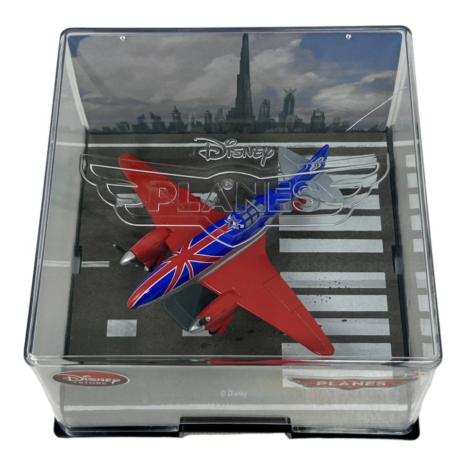 Disney Planes - Bulldog - Scale 1 : 43 Die Cast Plane Wih Acrylic Case