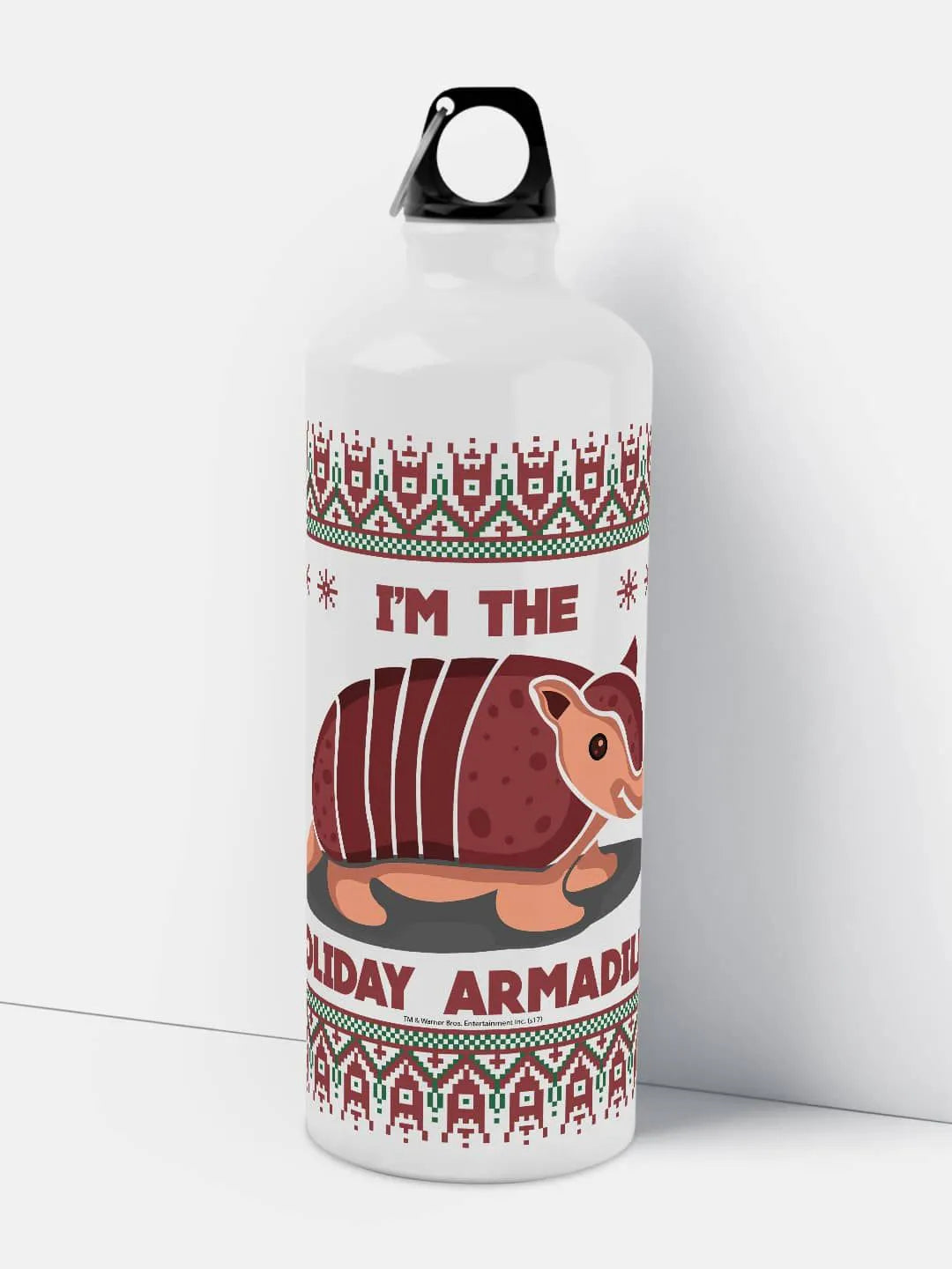 Friends Holiday Armadillo Sipper Bottle - Aluminium White 750 ml