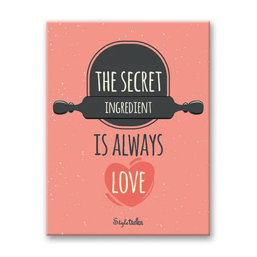 Secret Ingredient Love Fridge Magnet