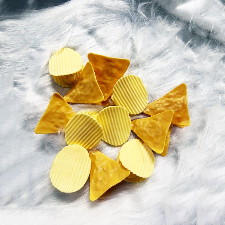 Quirky Chips and Nachos Paper Clips (Set Of 6)