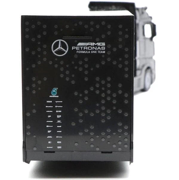 Bburago - 1/43 Scale Model - F1 Mercedes Amg Racing Transporter W15 2024 Russell