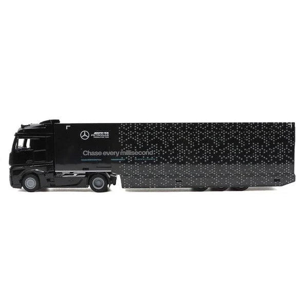 Bburago - 1/43 Scale Model - F1 Mercedes Amg Racing Transporter W15 2024 Russell