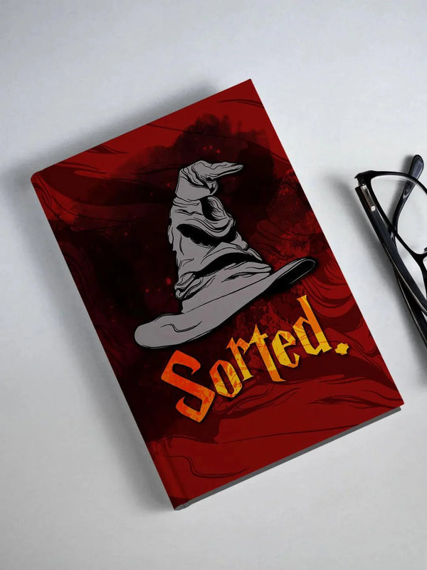 Harry Potter Sorted Hat Hardbound Diary - ThePeppyStore