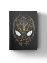 Black And Gold Spiderman Hardbound Diary