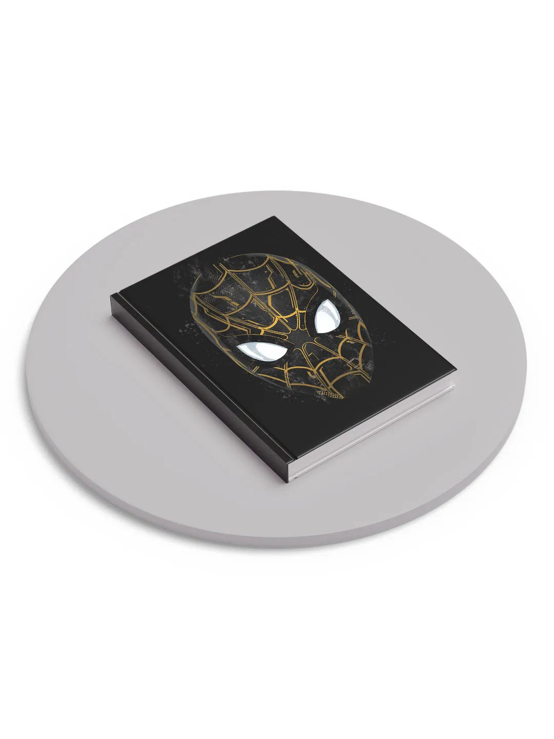 Black And Gold Spiderman Hardbound Diary