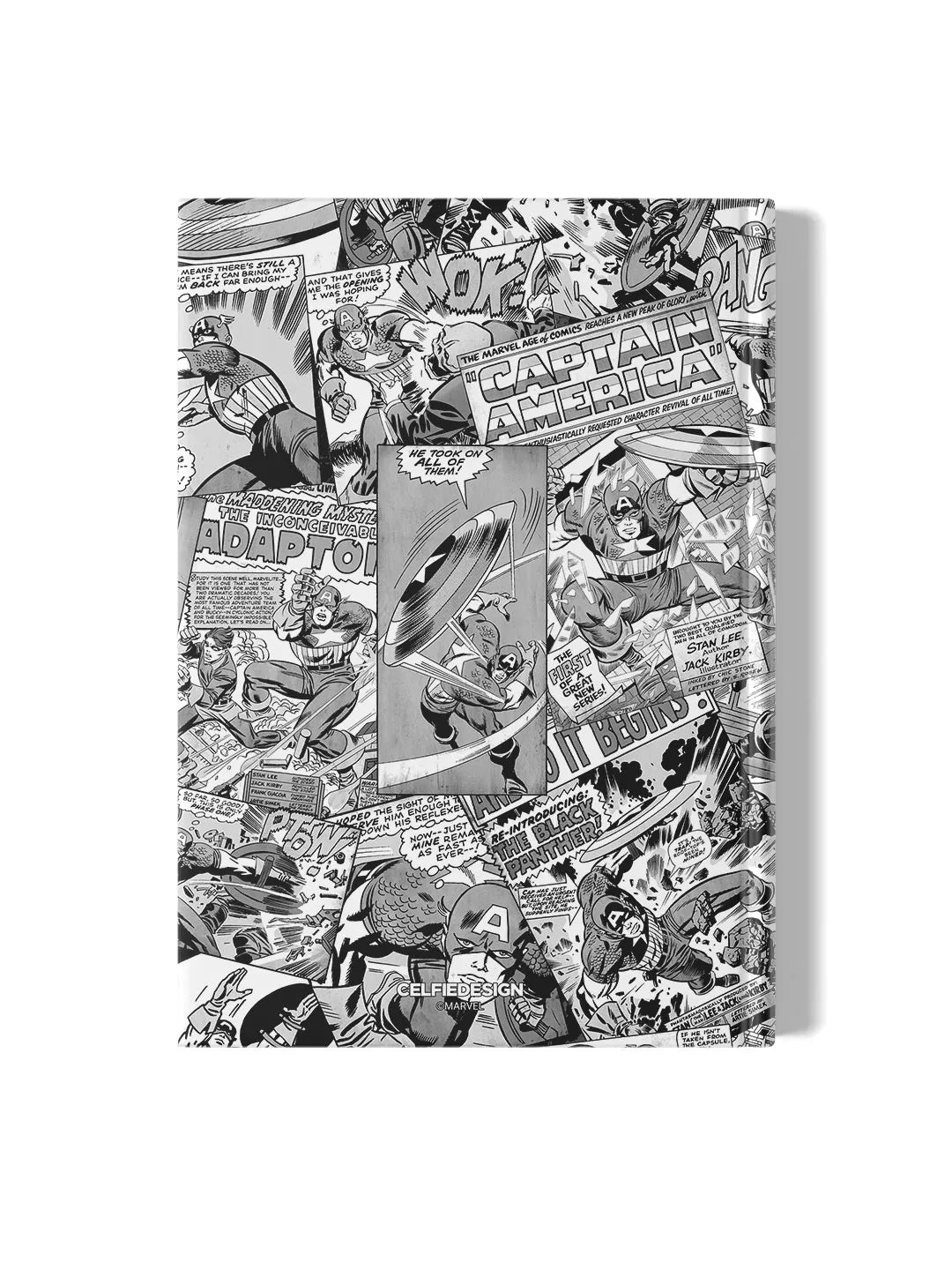 Captain America Splash Out Shield Hardbound Diary