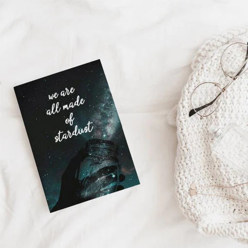 We are all made up of Stardust Softcover Notebook