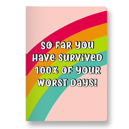 Survived Worst Days Pocket Diary