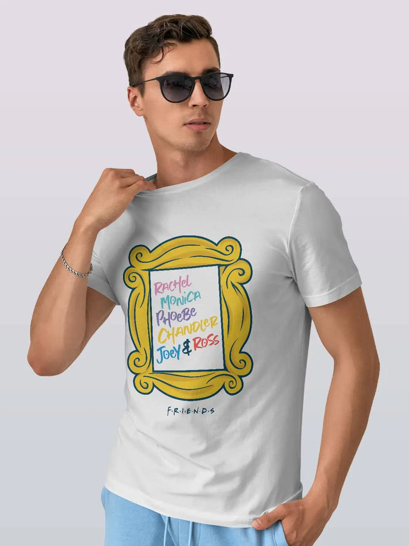 Friends Door Frame Mens Tshirt (Select From Drop Down Menu) (No Cod Allowed On This Product)- Prepaid Orders Only
