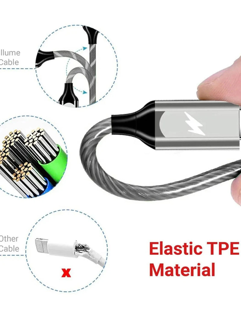 Type C Cable LED - Black