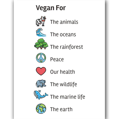 Vegan For Fridge Magnet