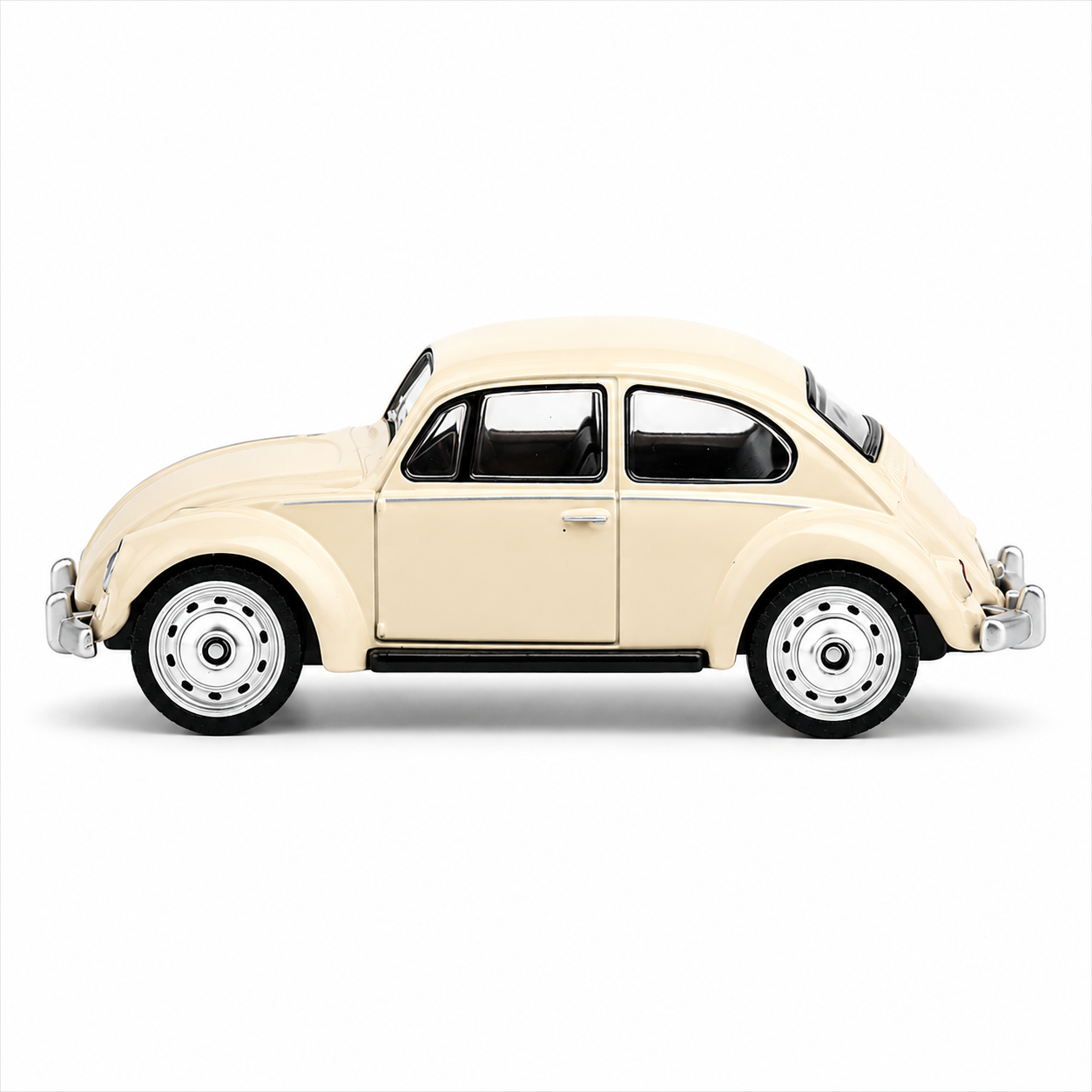 CCA 1:64 Classic Volkswagen Beetle Diecast Model – Vintage Alloy Car with Suspension