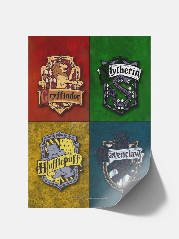 Harry Potter Sigil United A3 Cardpaper Wall Poster