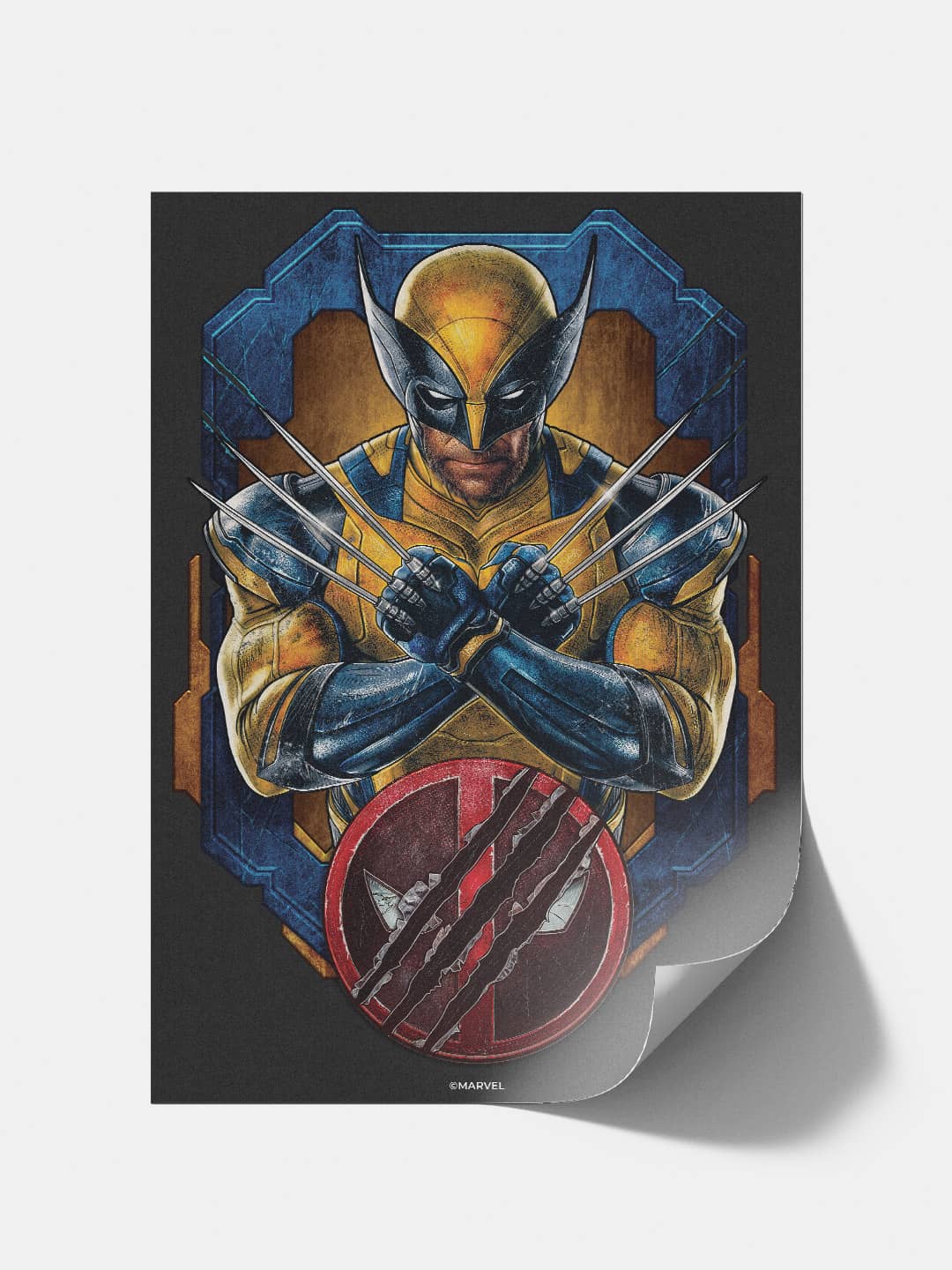 Wolverine A3 Cardpaper Wall Poster