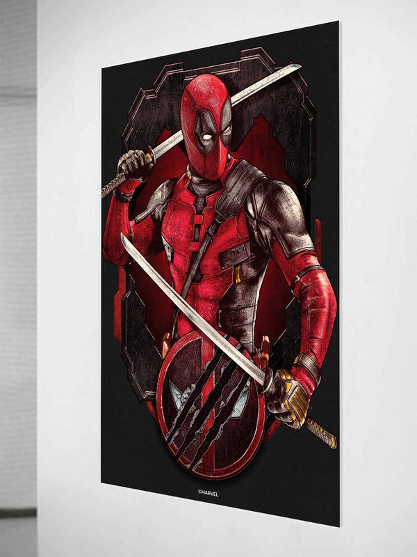 Deadpool A3 Cardpaper Wall Poster