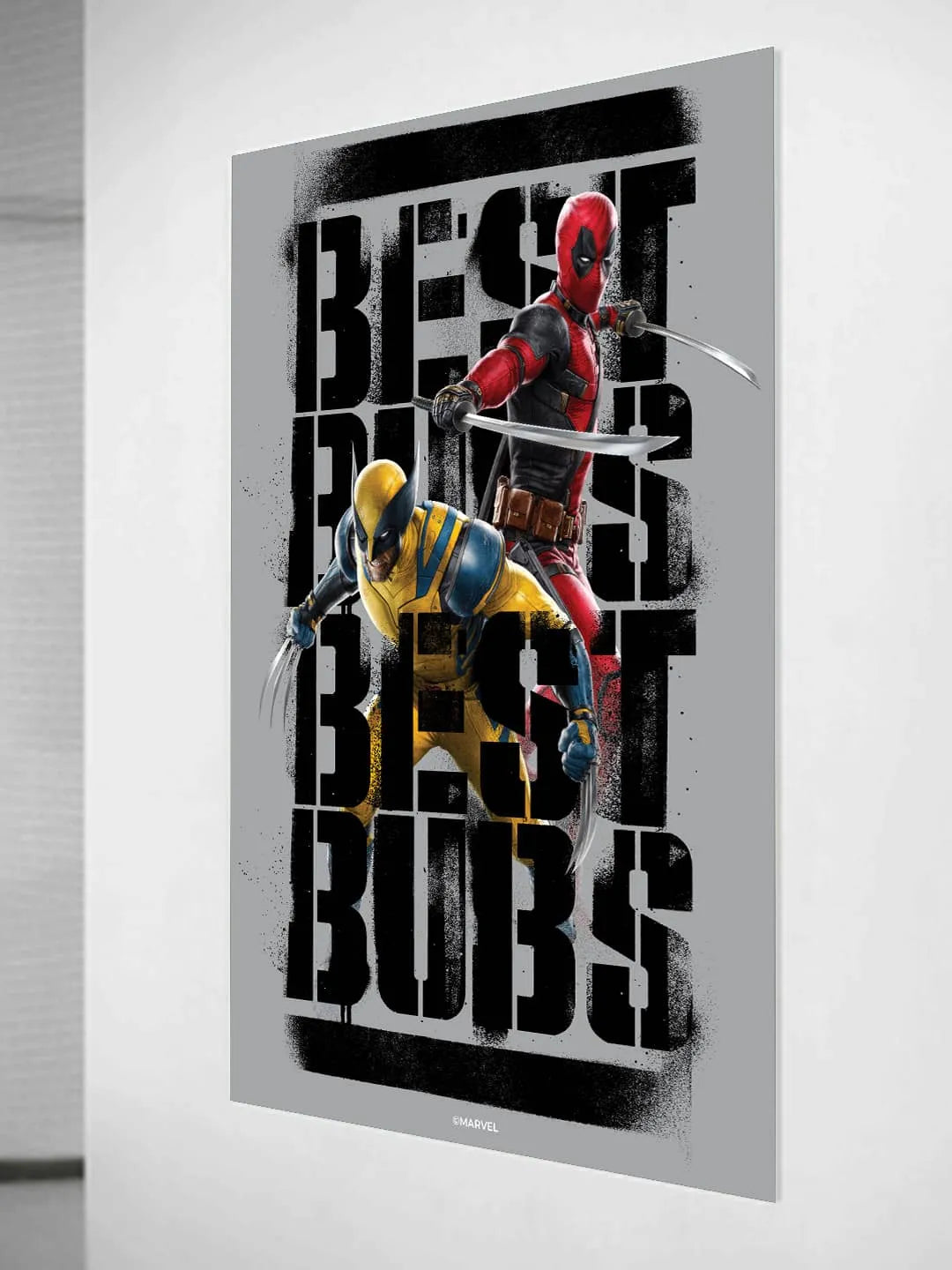 Deadpool Best Bubs A3 Cardpaper Wall Poster