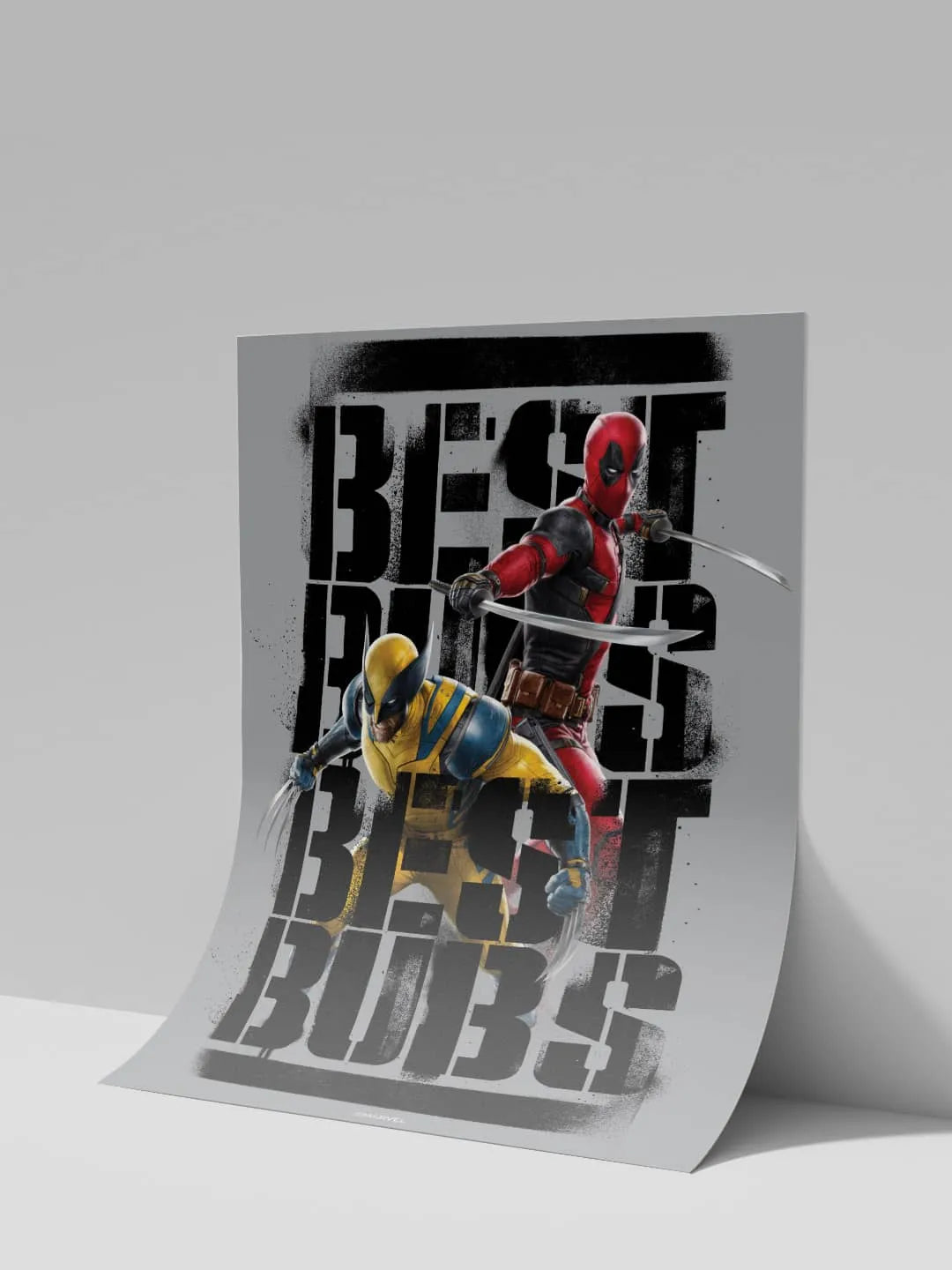 Deadpool Best Bubs A3 Cardpaper Wall Poster