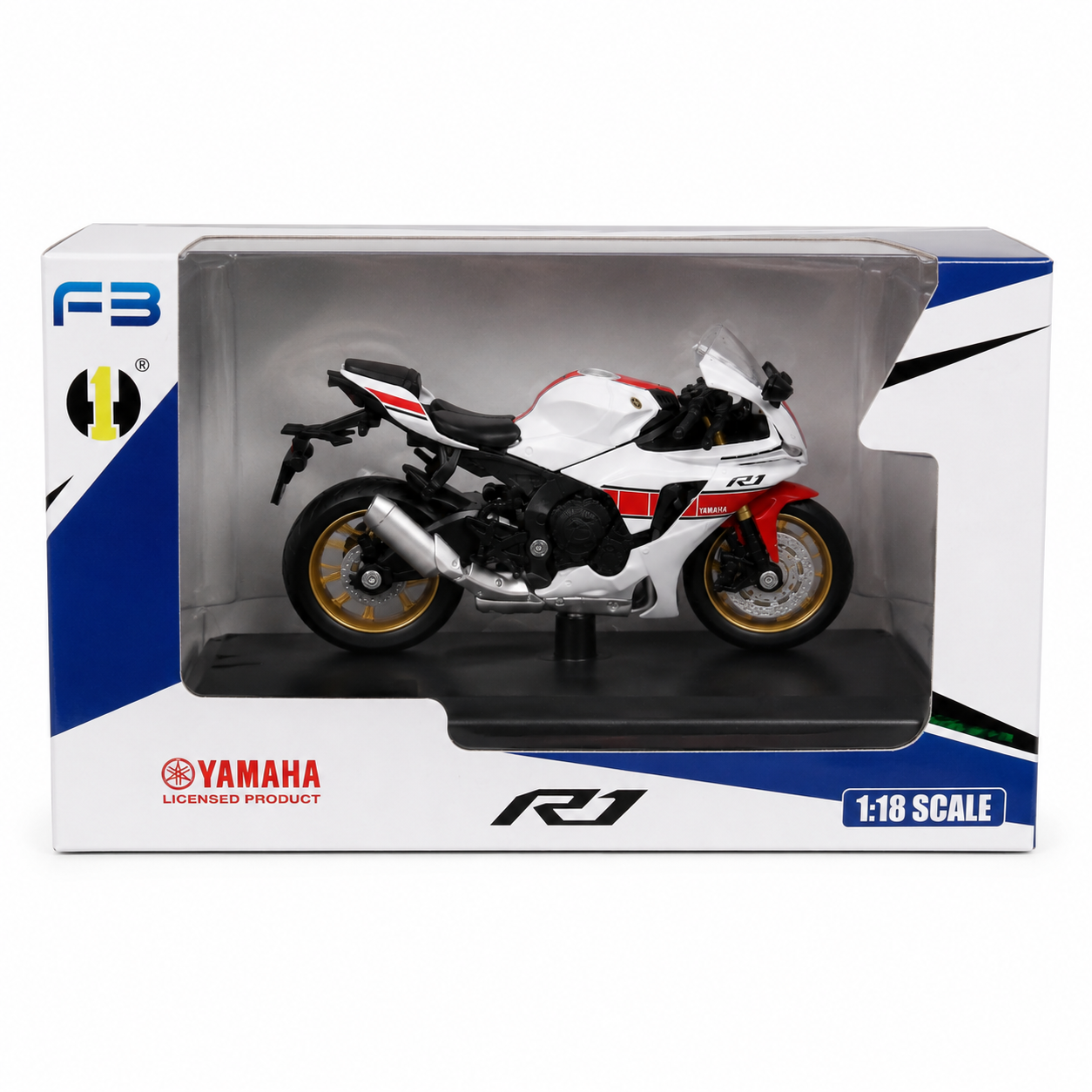 Yamaha YZF-R1 1:18 Scale Model