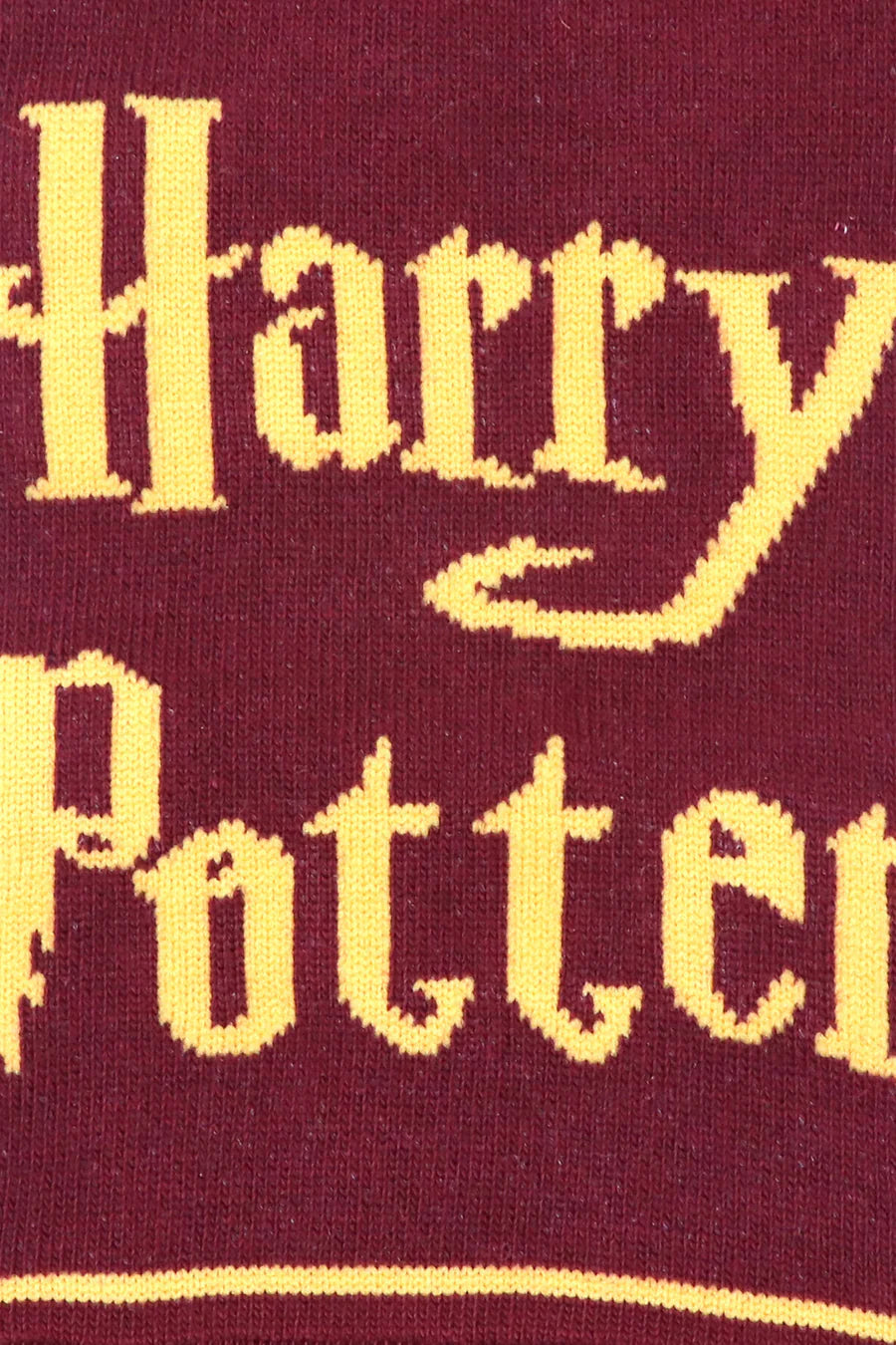 Harry Potter Potter 07 & Harry Potter Logo Lowcut Socks For Women ( Pack Of 2 Pairs/ 1U) - Maroon